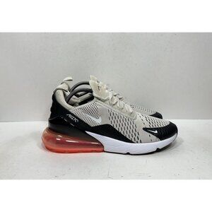 Nike Air Max 270 Mens Size 9.5 Light Bone Hot Punch Athletic Sneakers AH8050-003